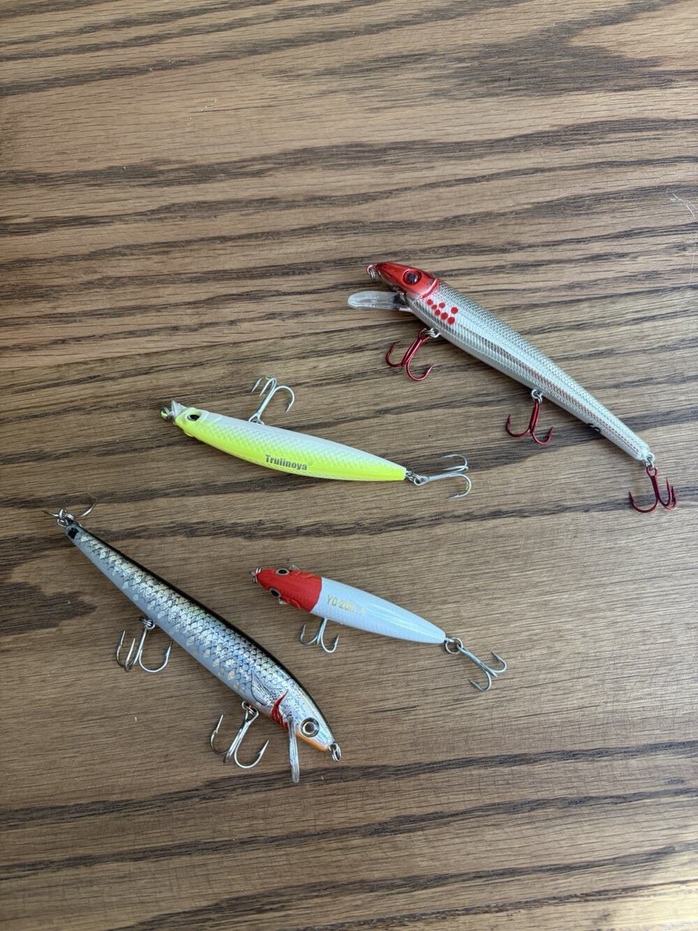 Lot Of 4 New Fishing Lures